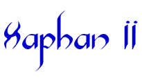 Xaphan II шрифт